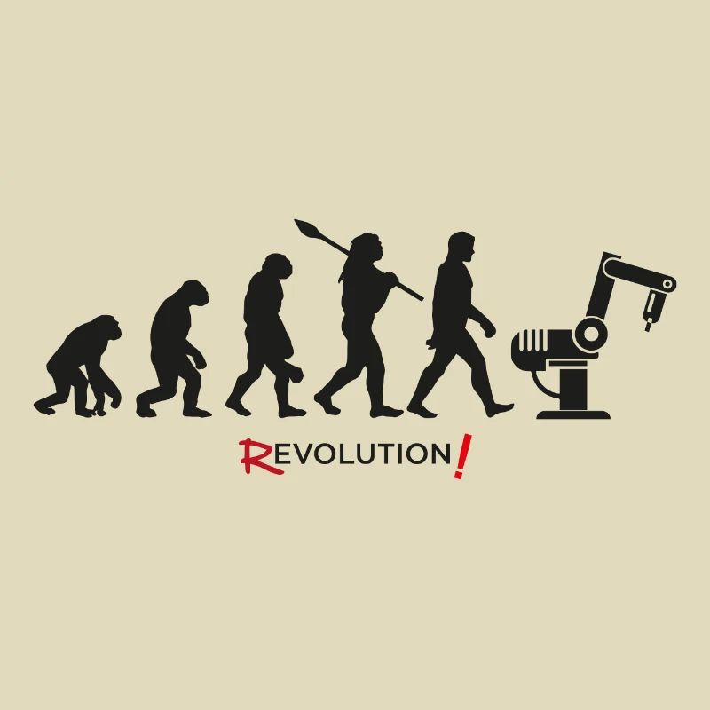 Evolution Revolution robot android