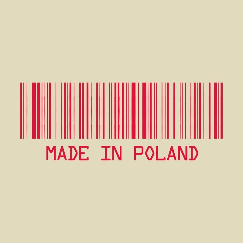 Fabriqué en Pologne - Pologne - Pologne - Code-barres - Dash