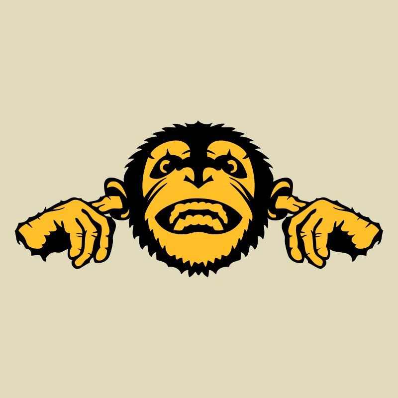 singe monkey chimpanze oreille doigt