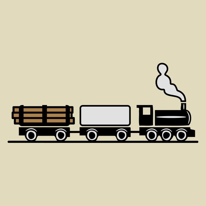 dampflok chemin de fer train de marchandises de jo