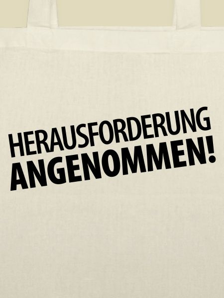 Herausforderung angenommen (dh)