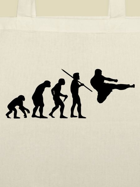 Evolution des Menschen - Kampfsport