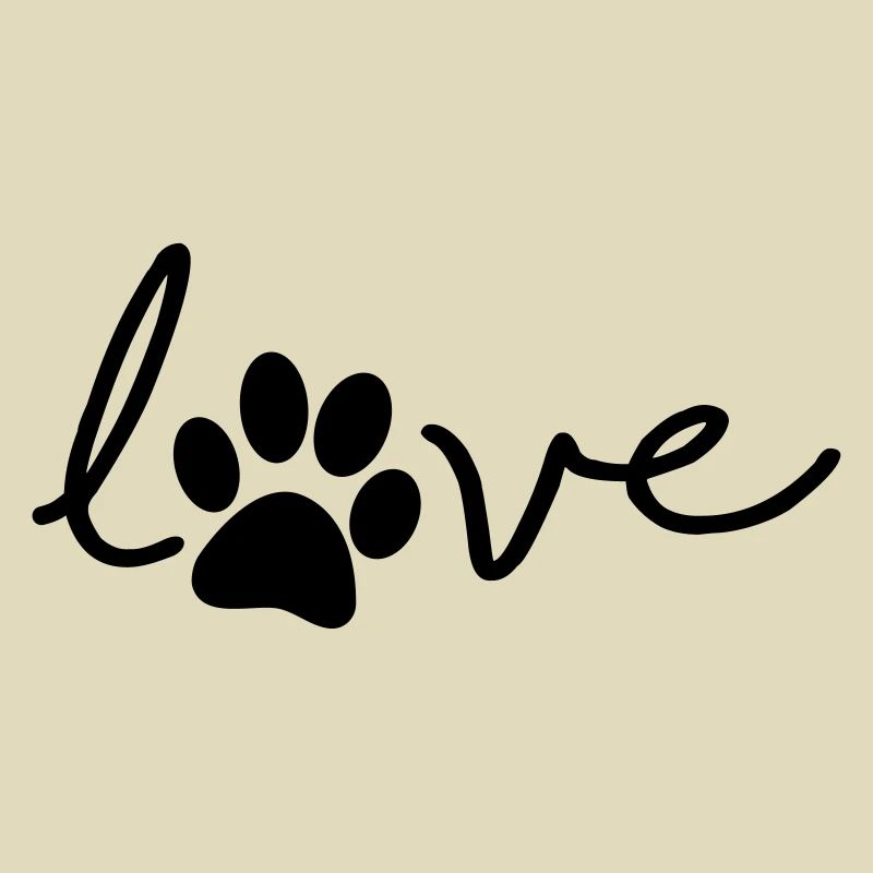 Liebe. Hunde oder Katzen Pfoten. Tag der Tiere