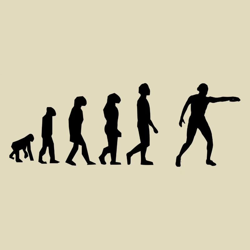 Diskuswurf-Evolution