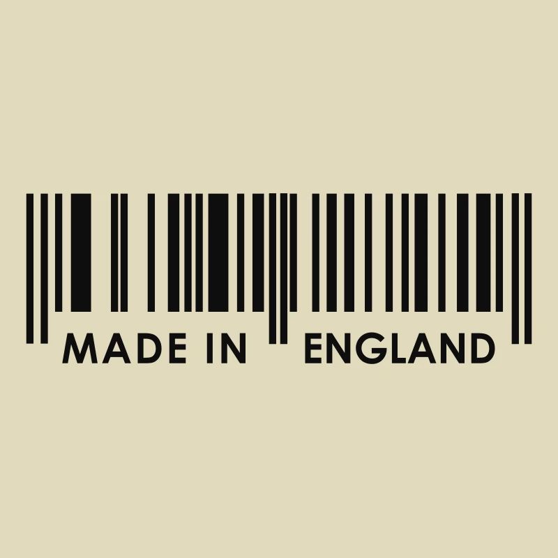 Fabriqué en Angleterre Barcode
