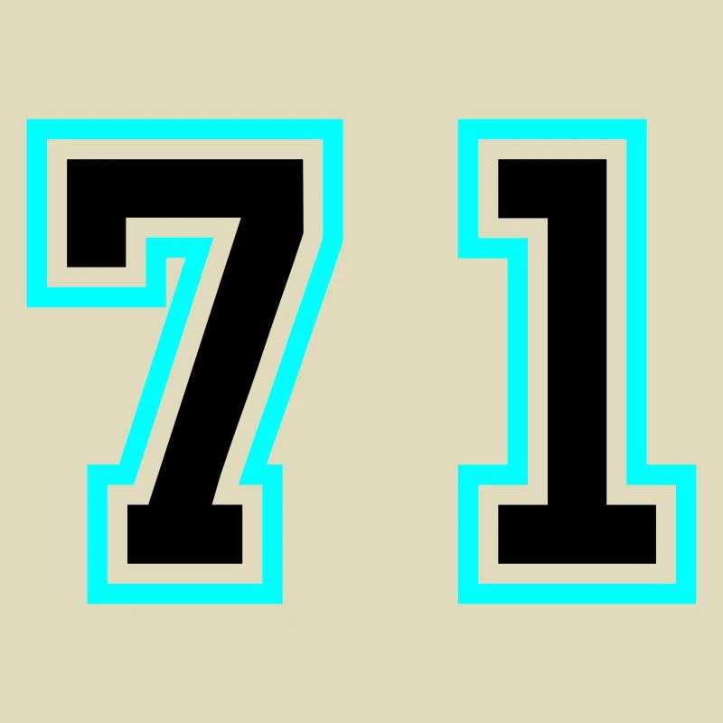 71 Symbole numérique