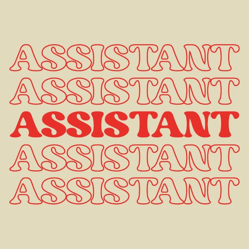 Assistent Assistent Helfer Unterstützer