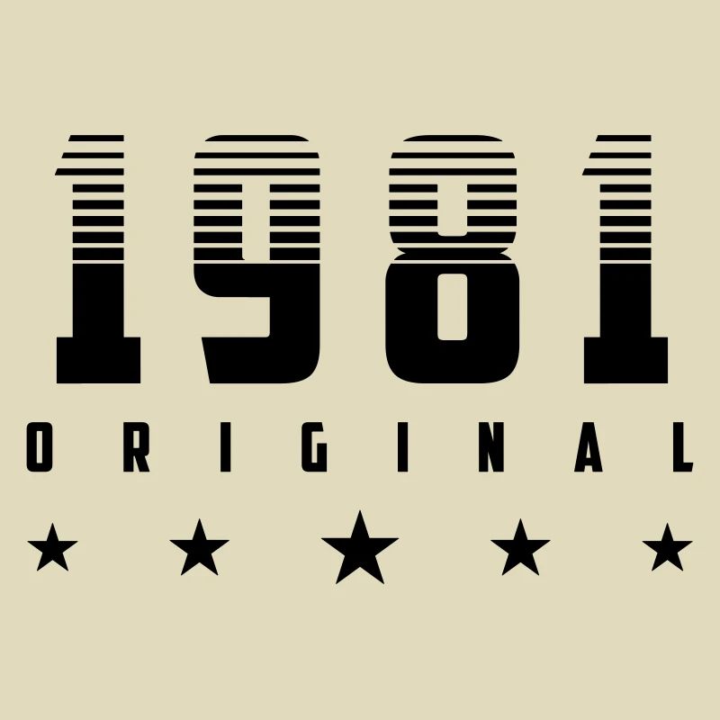 Original 1981 Année de naissance | | changeable de couleur