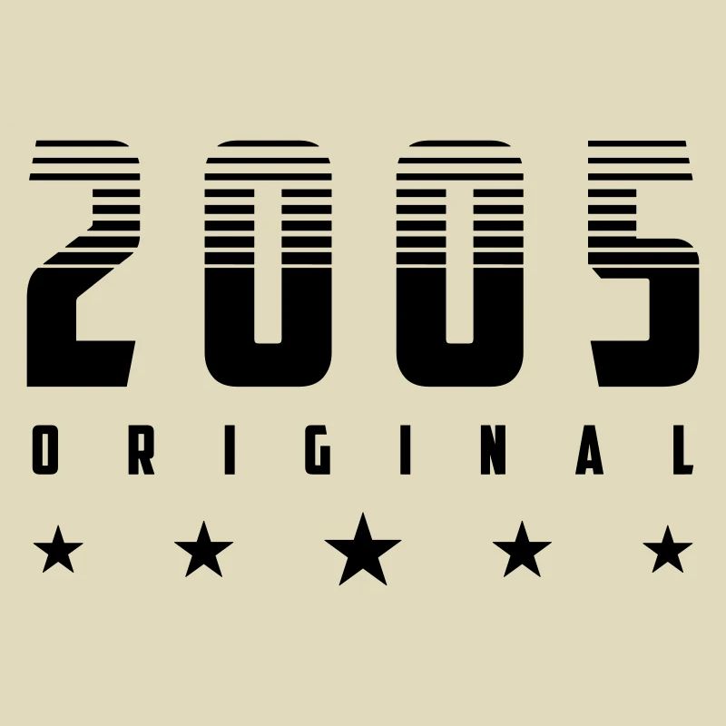 Original 2005 Année de naissance | Couleur modifiable
