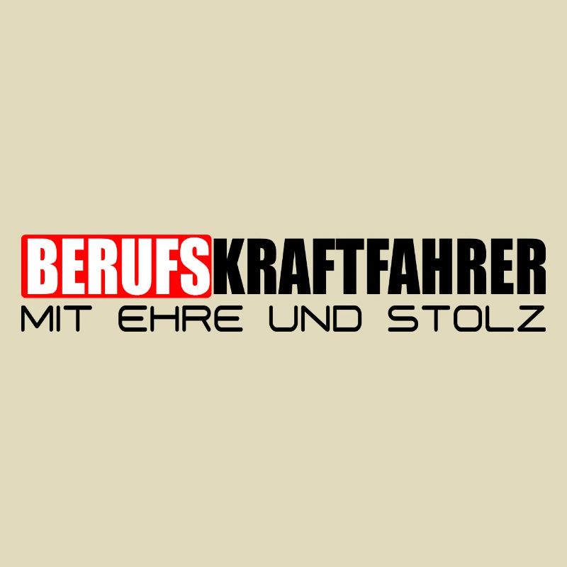 Stolzer Berufskraftfahrer