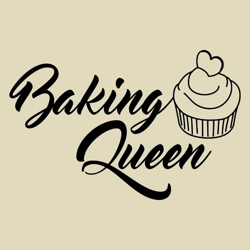 Baking Queen - Backen BäckerIn Geschenk