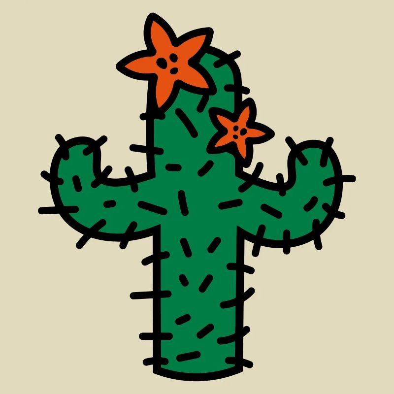 Cactus avec fleurs cactus avec blossoms