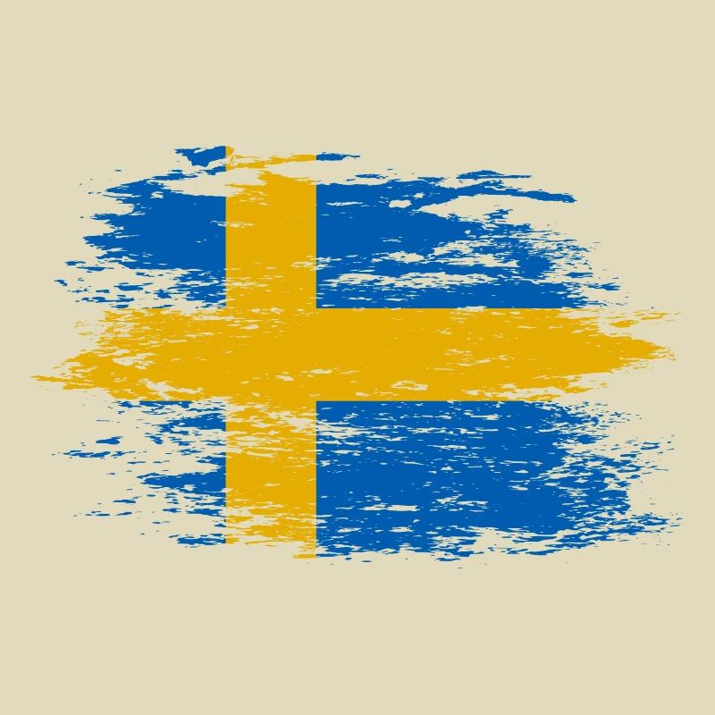 Drapeau de la Suède utilisé