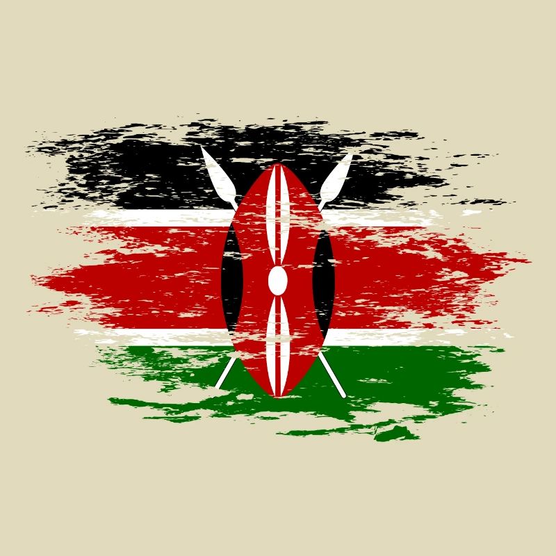 Drapeau du Kenya utilisé