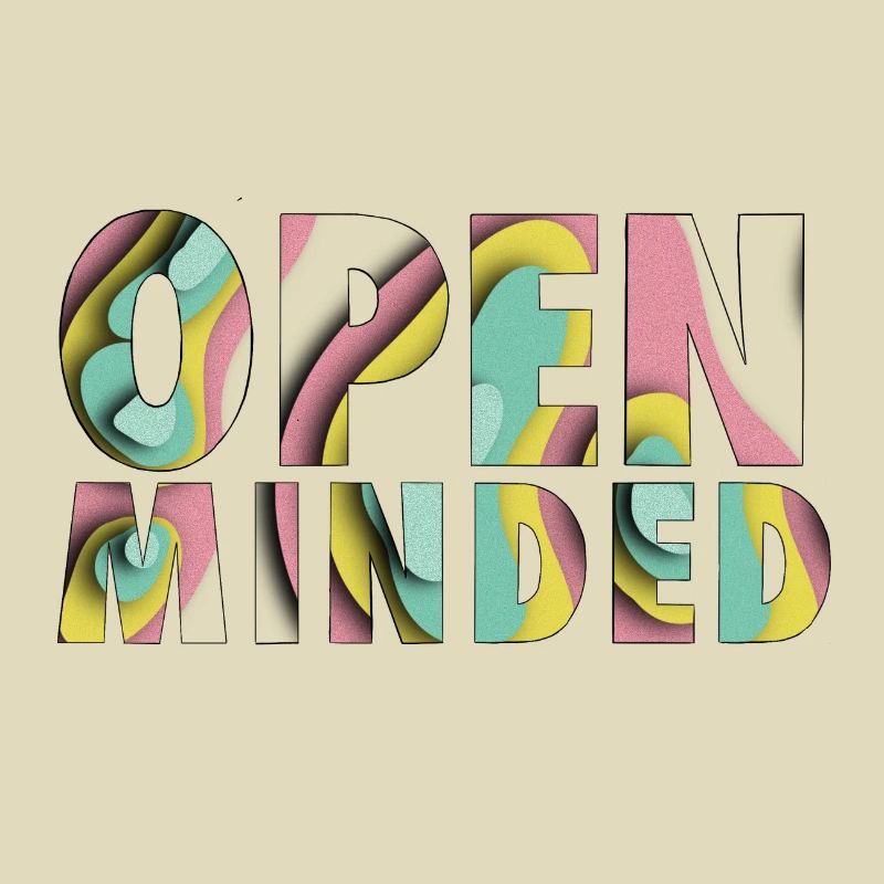 OPEN MINDET, Unisex,Regenbogen