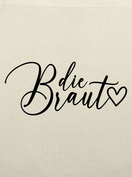 Die Braut Schrift