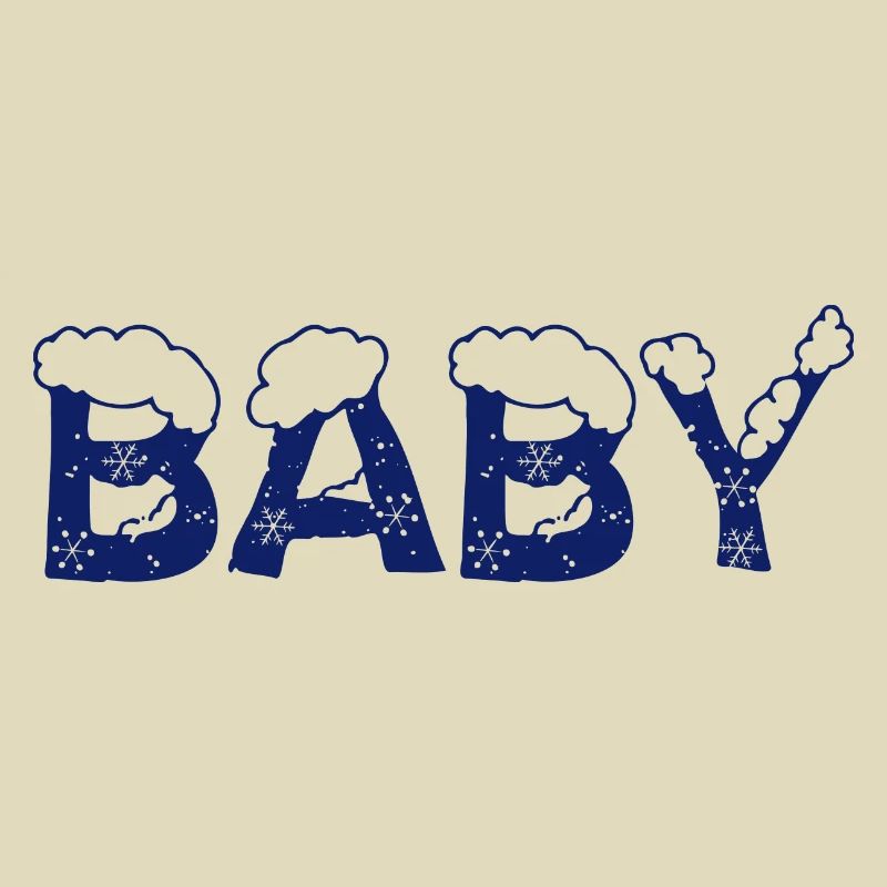 Text Eis Weihnachtskostüm Baby