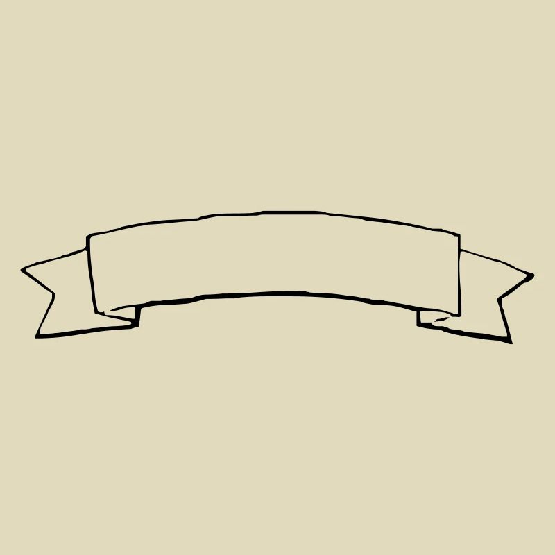 Decorative Banner, Text Frame Title/Heading