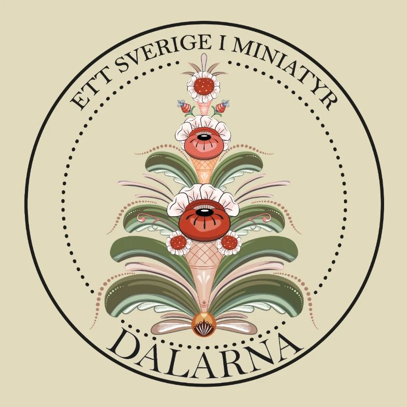 Dalisk kurbien dans les tons bruns