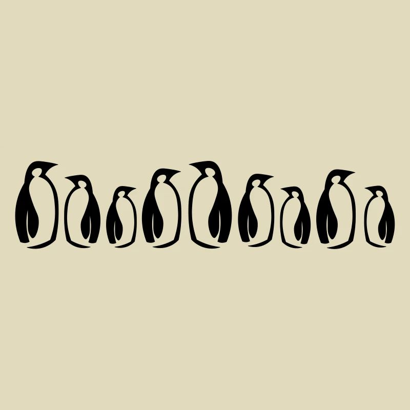 Pinguin Kolonie Geschenkidee
