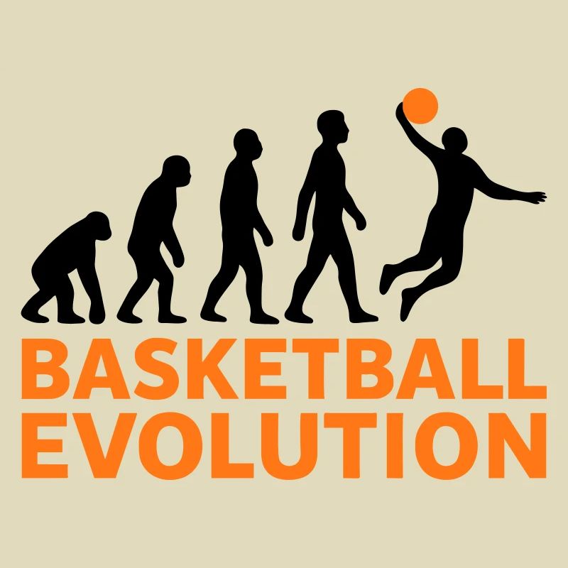 Basketball Evolution Dunk Geschenk Sport
