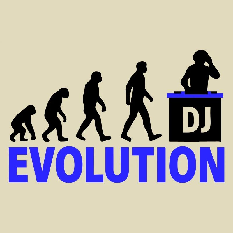 DJ Evolution Musikliebhaber Design