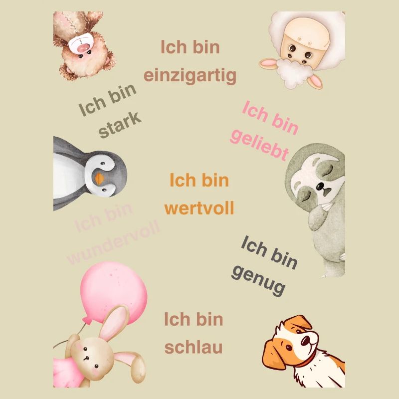 Affirmation Ich bin