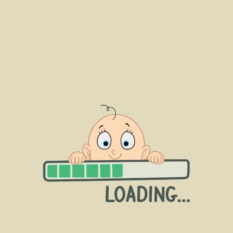 Loading Junge Schwangerschaft Werdende Mutter