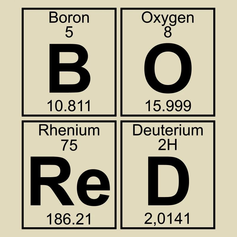 B-O-Re-D (bored)