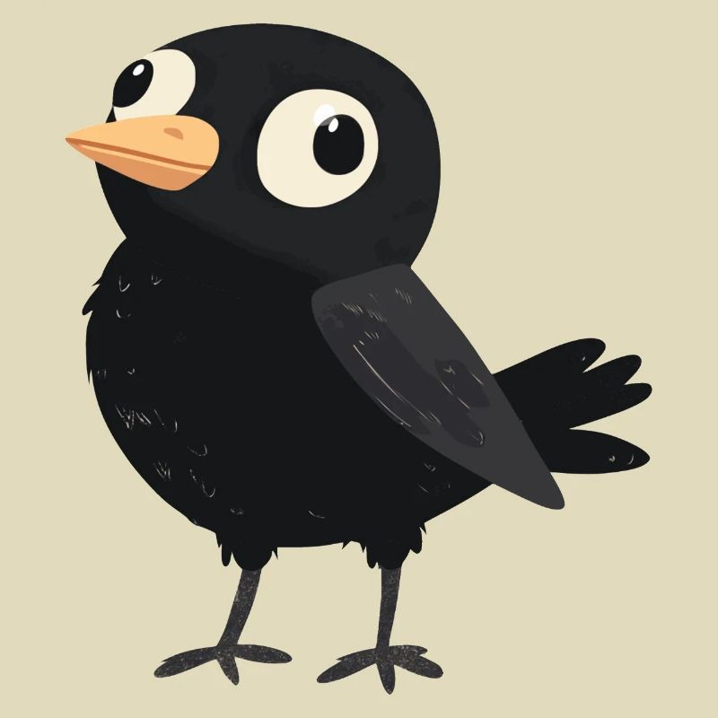kleiner dummer Vogel
