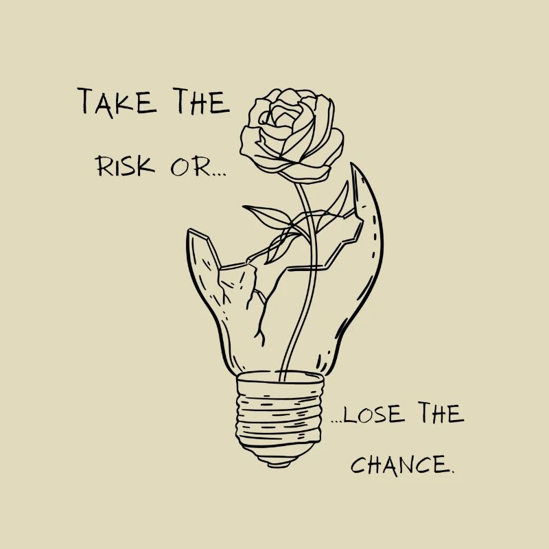 Nehme das Risiko... oder verliere die Chance...