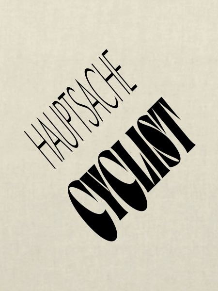 HAUPTSACHE CYCLIST