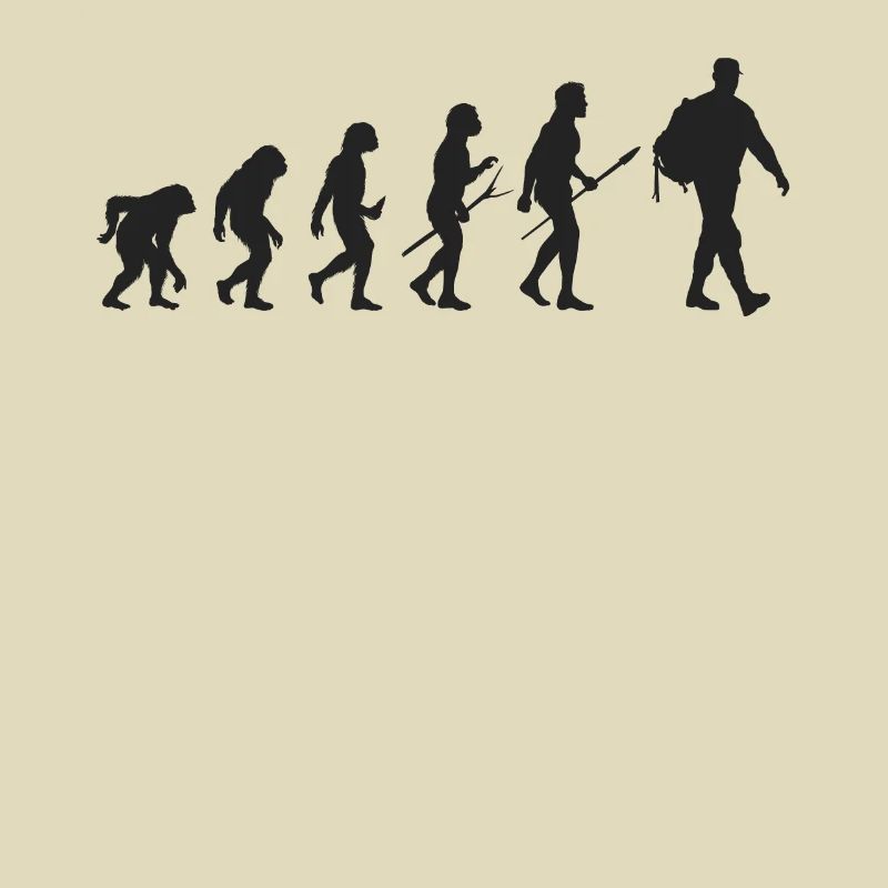 Bewaffnet mit der Erde, der natürlichen Evolution