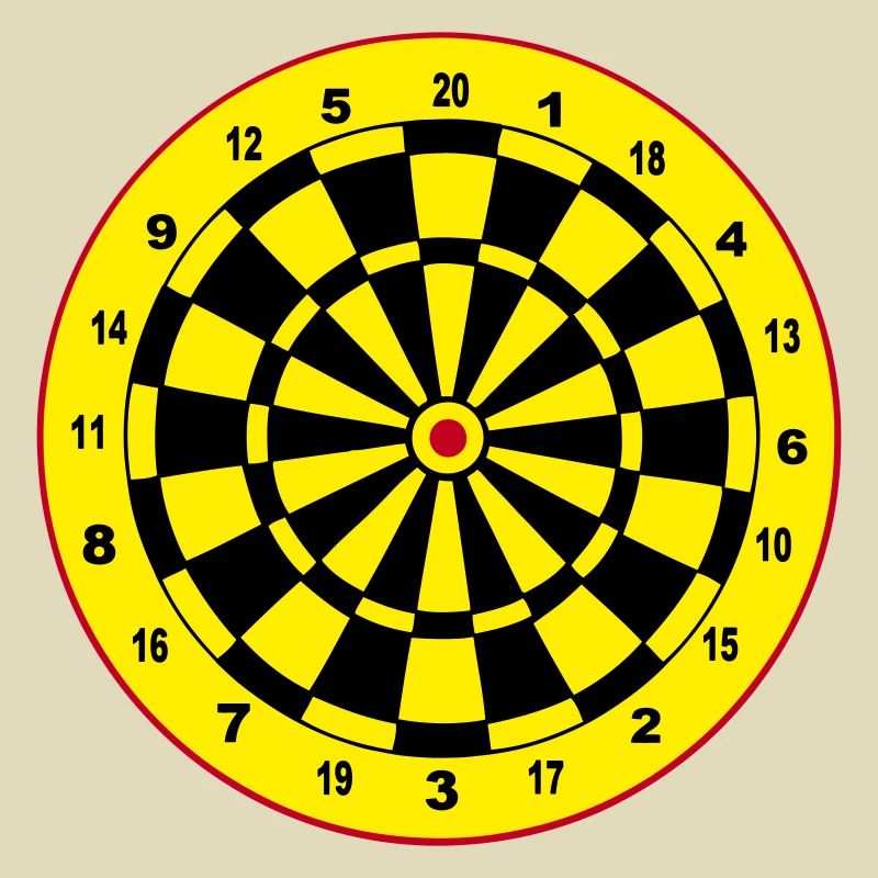 Fléchettes, fléchettes, fléchettes, autocollants, jeu de fléchettes