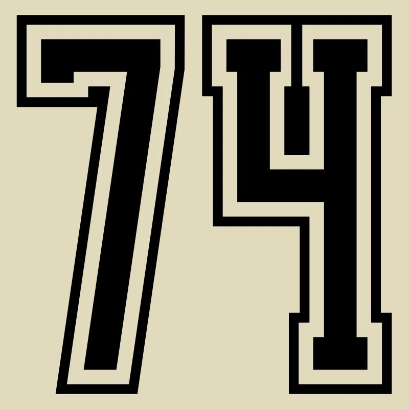 74 digit number