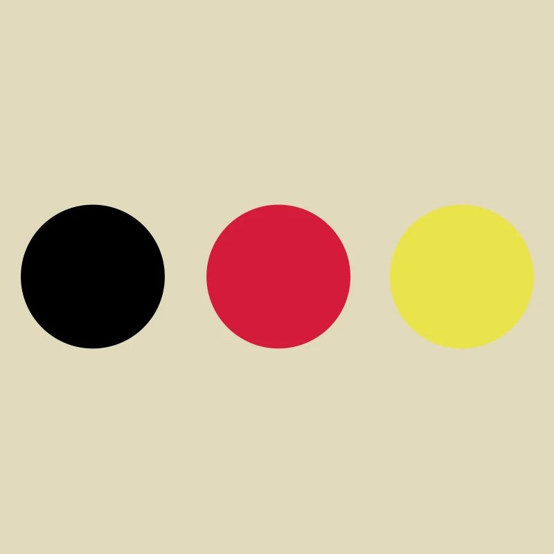Points black, red and yellow