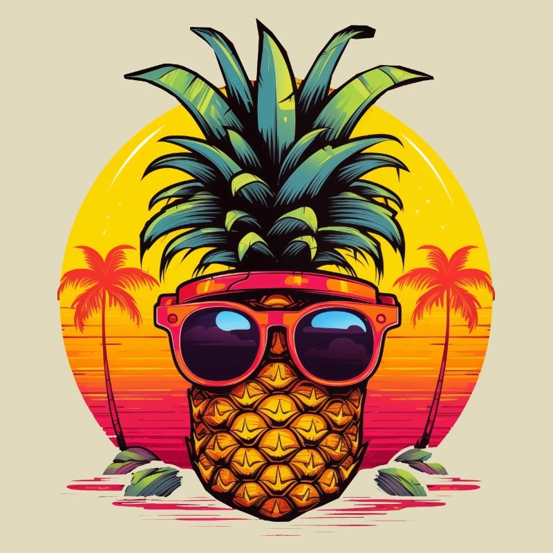 Synthwave Pineapple