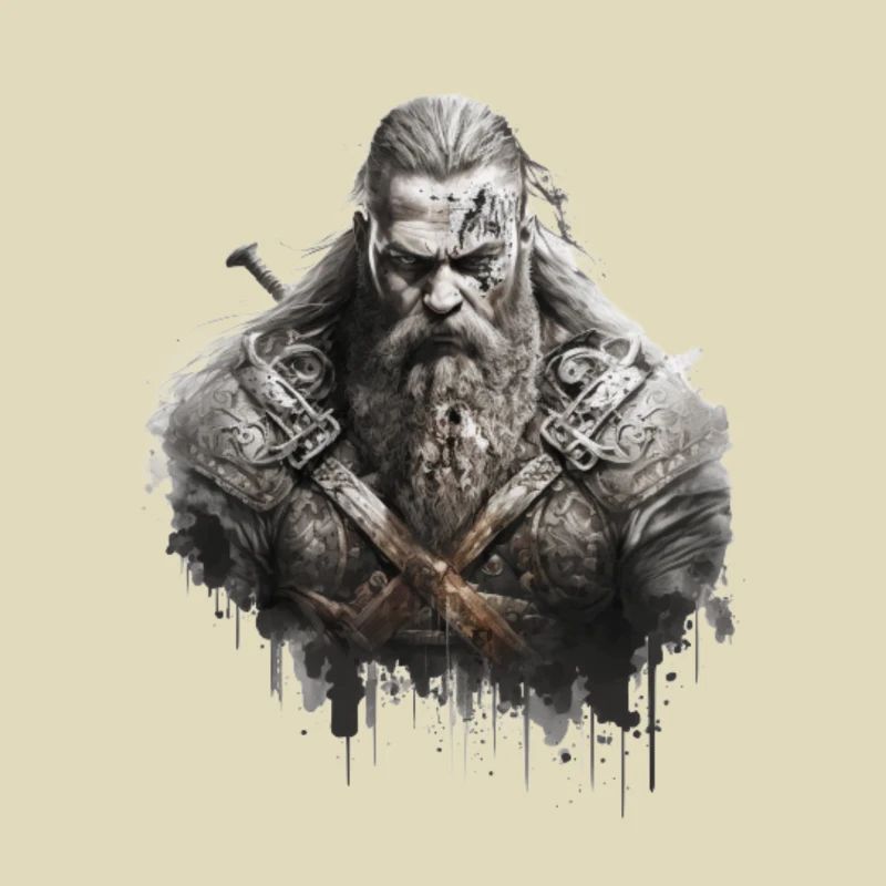 Wikinger Krieger Wikingerzeit