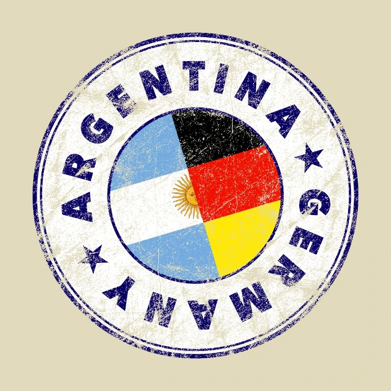 ARGENTINA GERMANY Stamp