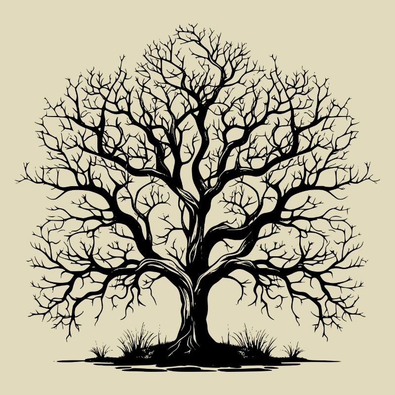 Baum ohne Blätter