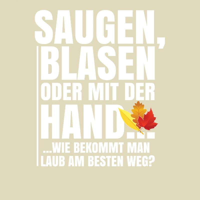 Saugen, Blasen oder mit der Hand