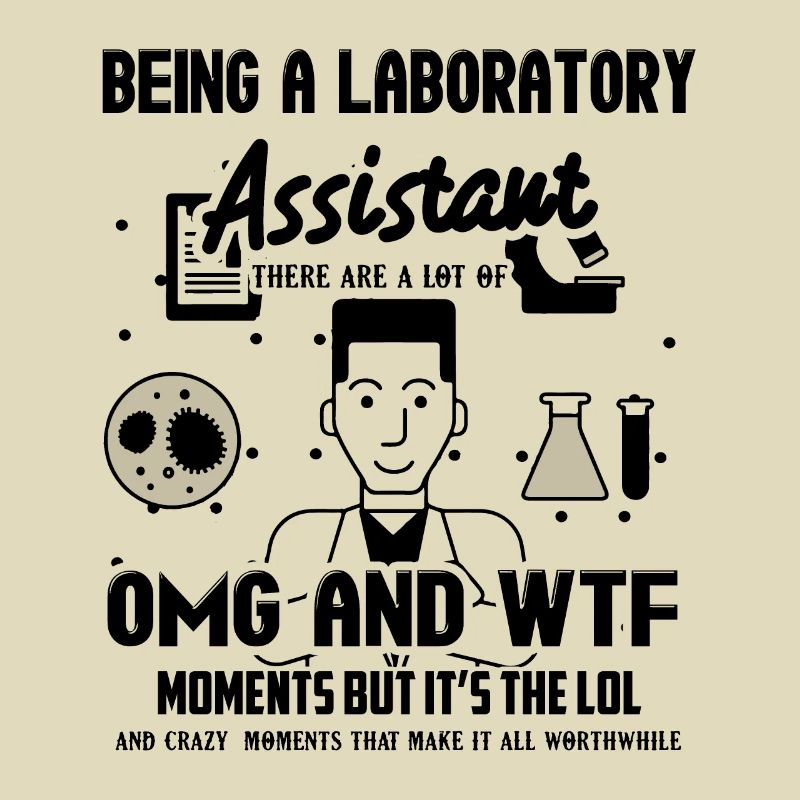 Als Laborassistent Hemden