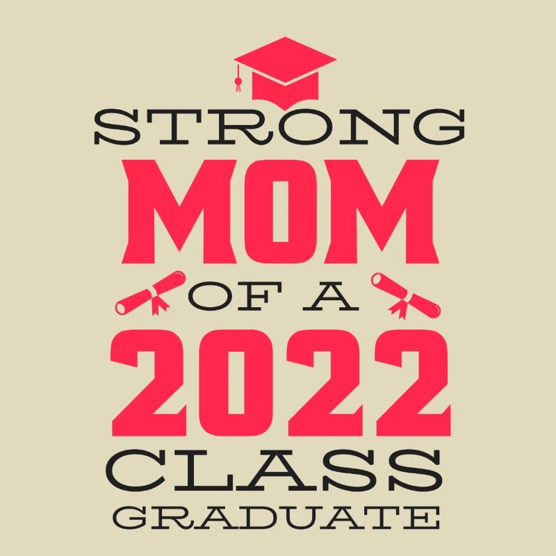 Starke Mutter eines Klassenabsolventen 2022