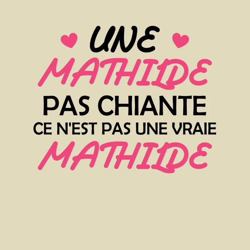 Une Mathilde pas chiante ce n est pas une vraie