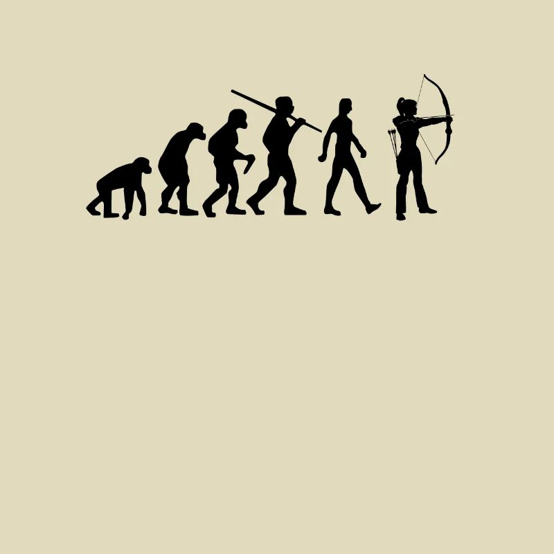 Frauen Bogenschießen Evolution Pfeil