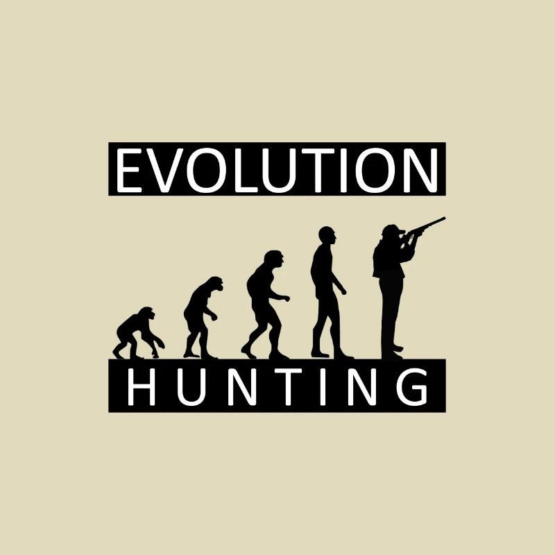 Evolution Hunting Hunting Hunter Hobby