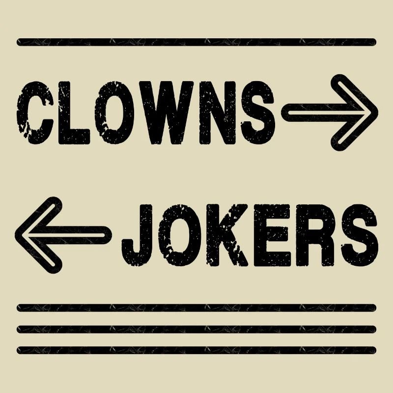 Clowns Left, Jokers Right - Meme
