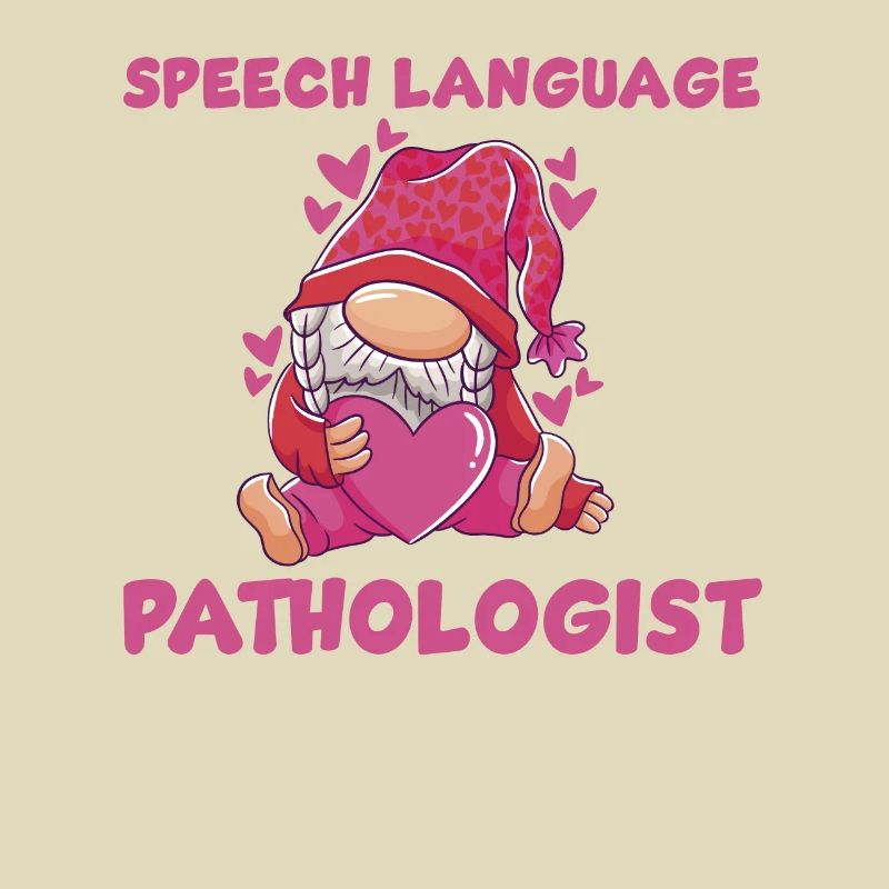 Cute speech pathologist gnome
