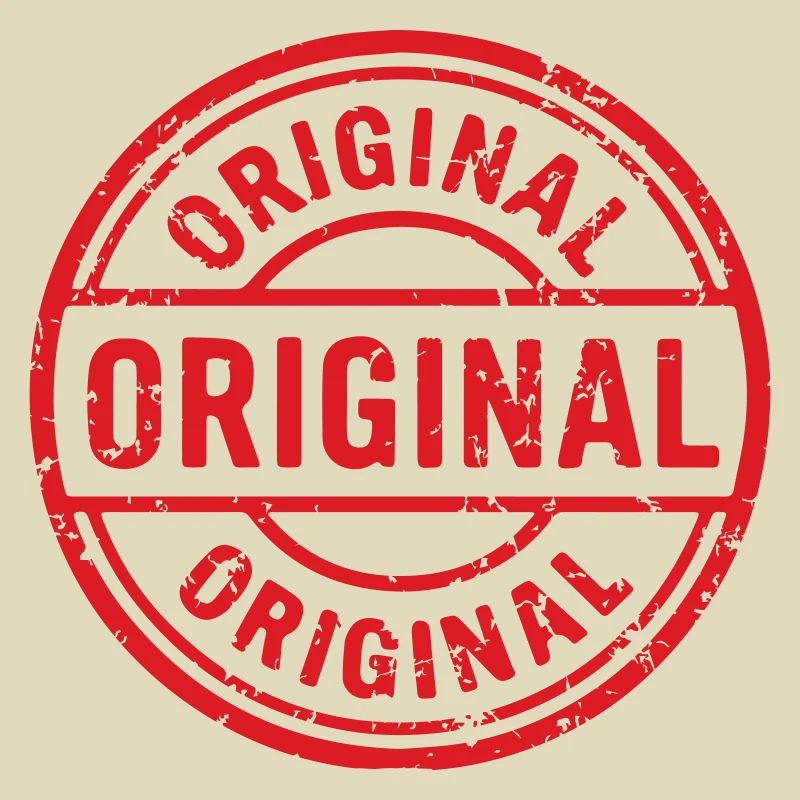 Original Stamp logo. Original Rubber Stamp design