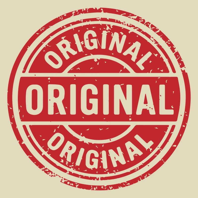 Logo original du timbre. Conception originale de tampon en caoutchouc.